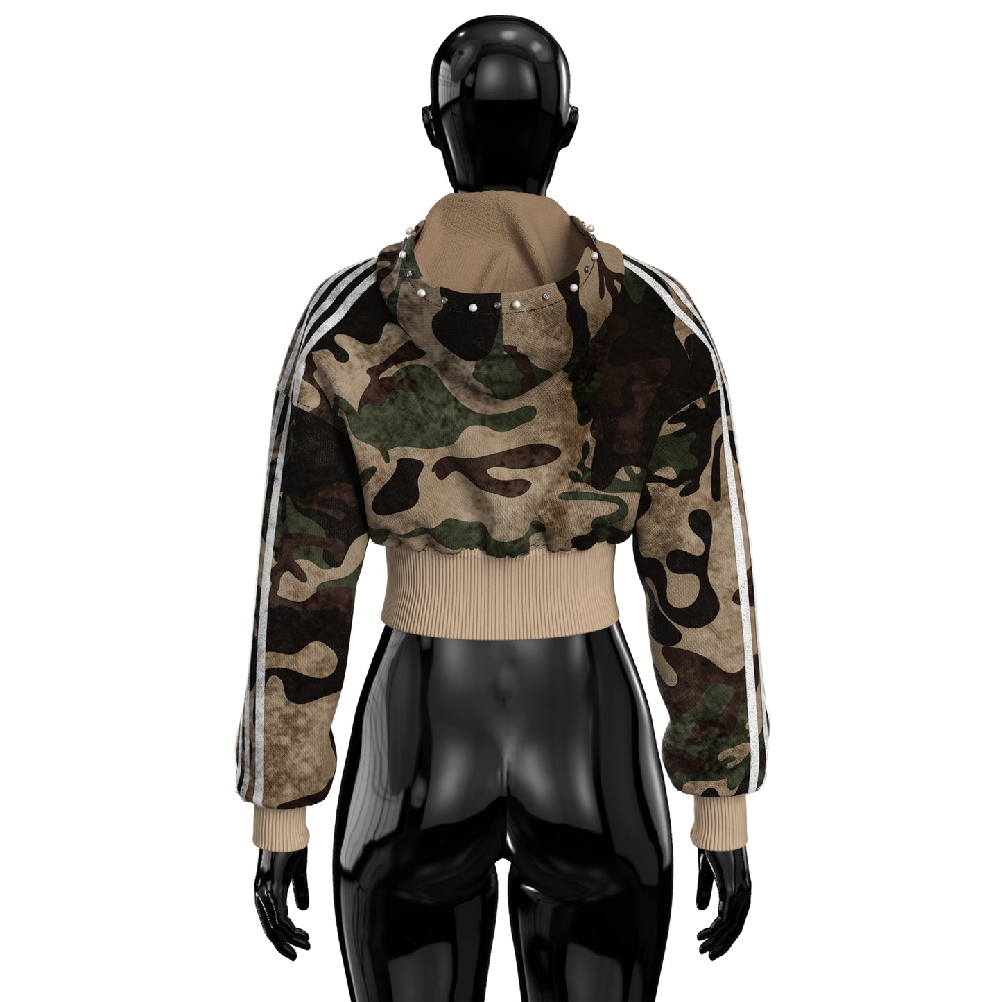Women Camo Zipper