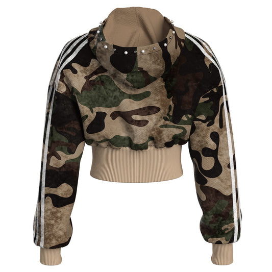 Women Camo Zipper
