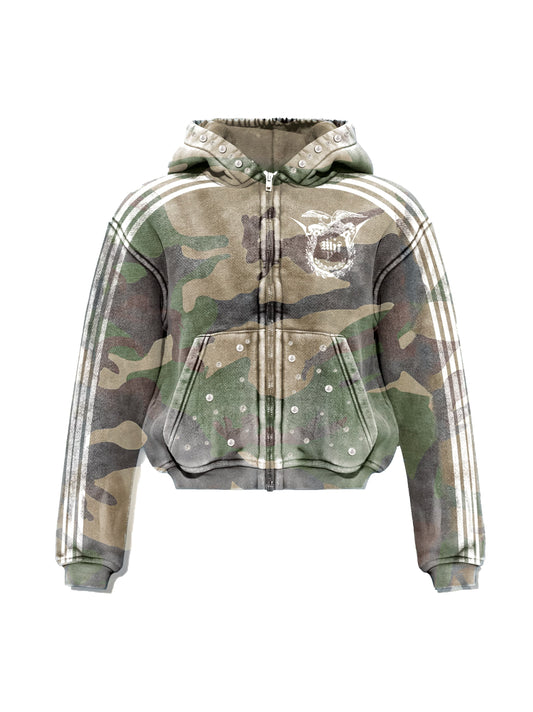 Camo Zipper