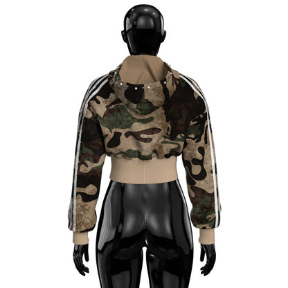 Women Camo Zipper