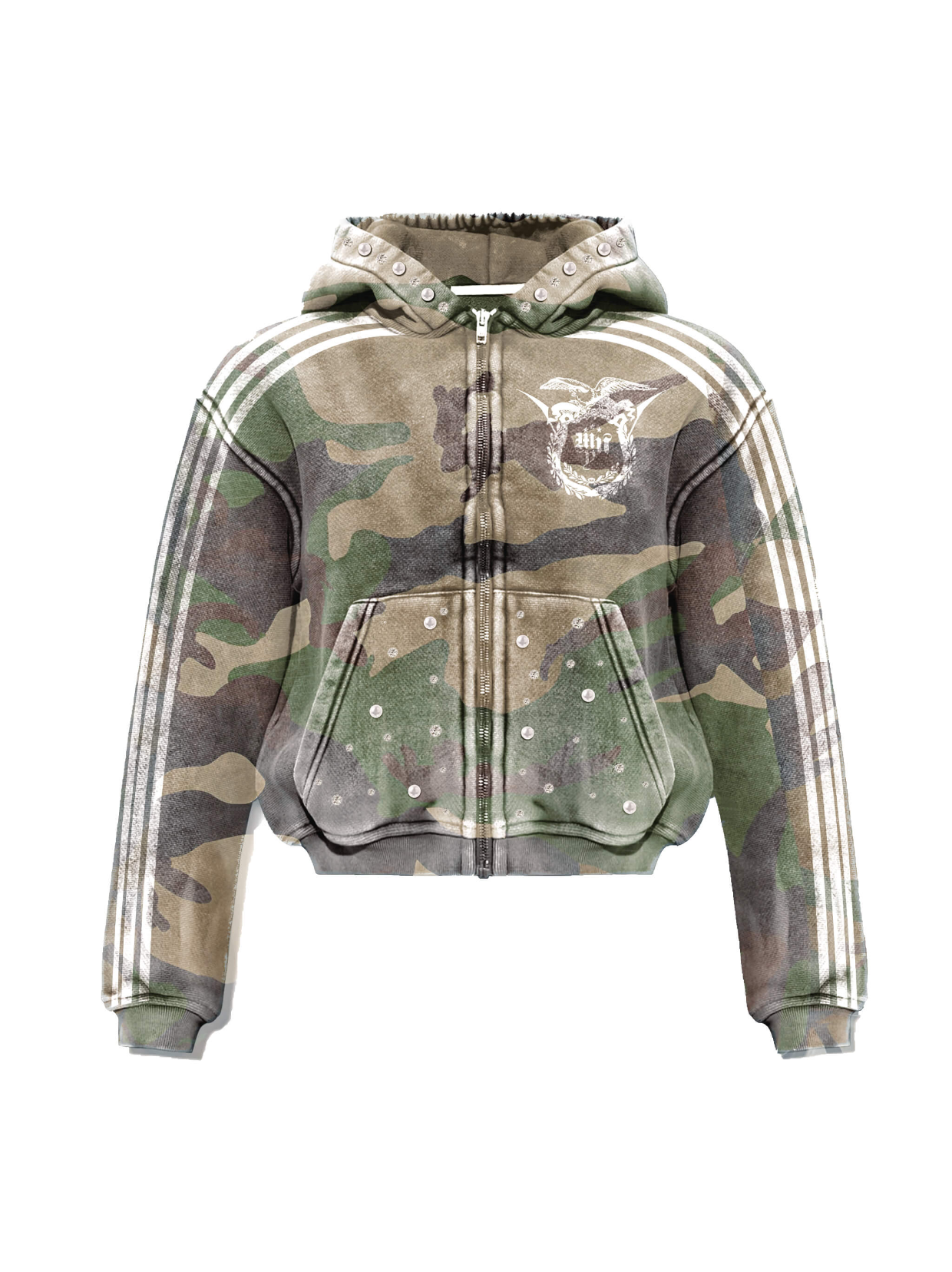 Camo Zipper